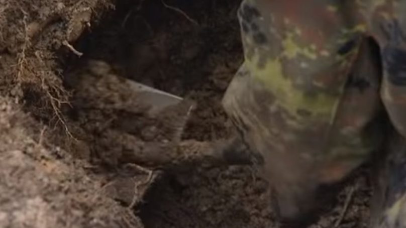 В Калининграде на «Сельме» нашли мину времён войны