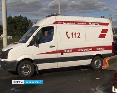 В Калининграде при столкновении с иномаркой пострадала водитель-пенсионер