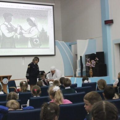 Калининградским школьникам рассказали, как оказавать первую помощь при ДТП