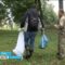 В Гусеве общественники очистили берег реки от мусора