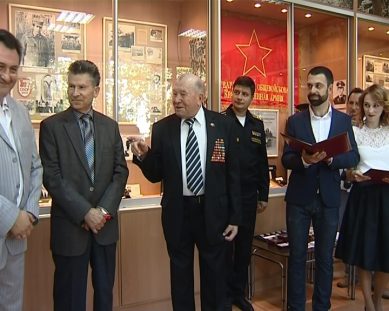 В Калининграде открыли выставку ко Дню танкиста