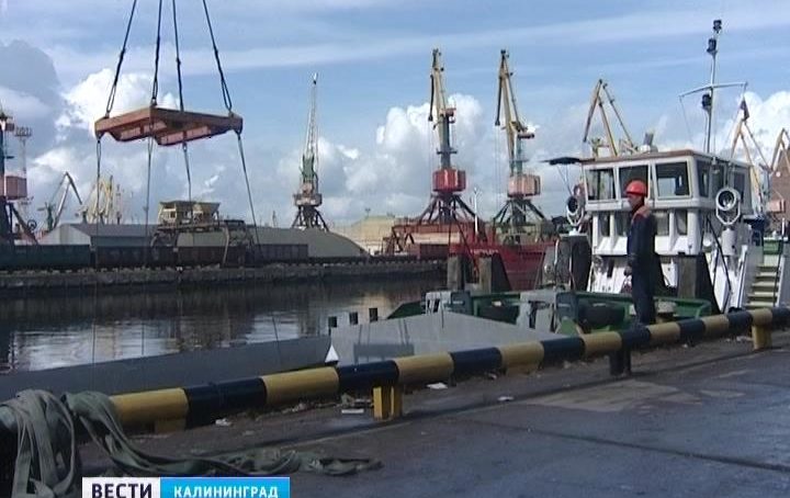 В морском порту Калининграда начали дноуглубительные работы