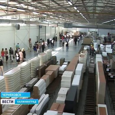 В Черняховске открылась самая технологичная мебельная фабрика страны