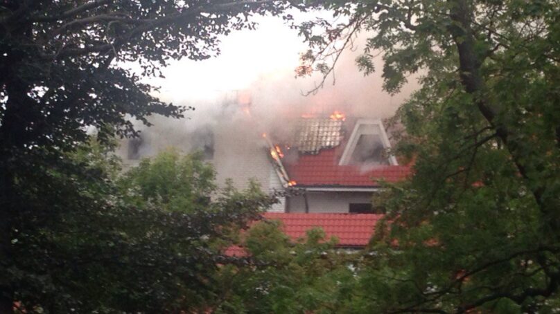 В субботу в Калининградской области горело три здания