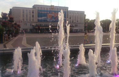 В Калининграде отключат городские фонтаны