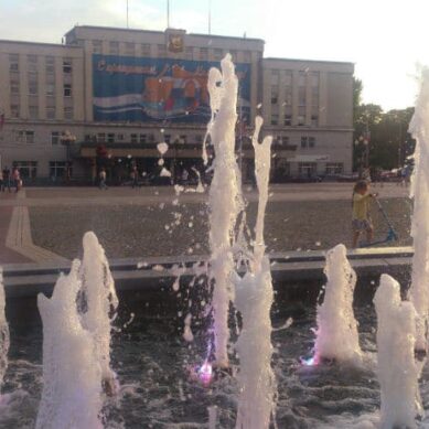 В Калининграде отключают на зиму городские фонтаны