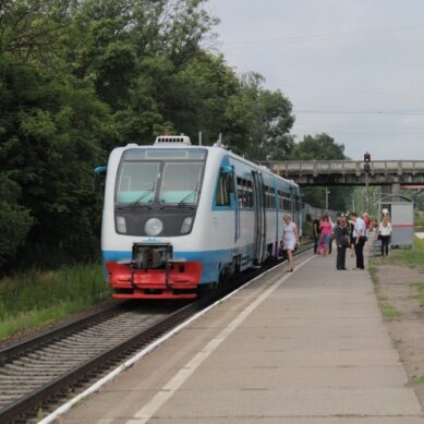 На железнодорожной платформе «Киевская» для удобства пассажиров установят 12-метровый навес