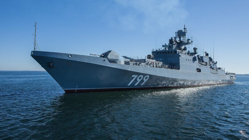 Корабль «Адмирал Макаров» передадут Минобороны в июне