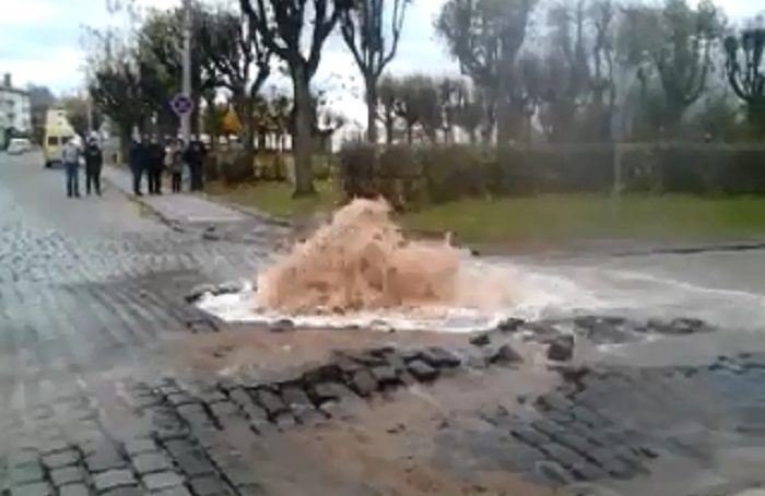 В Черняховске коммунальная авария оставила город без воды