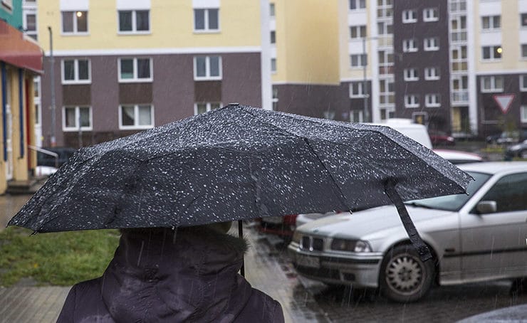В выходные в Калининграде и области ожидается дождливая погода