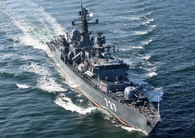 Боевые корабли Балтфлота прибудут на военный парад 9 мая в Санкт-Петербург