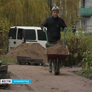 В Калининграде отремонтируют тротуары