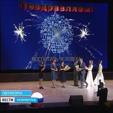 В Светлогорске лучшие педагоги получили награды конкурса «Воспитать человека»