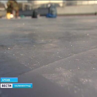 Калининградские спасатели: лёд на водоёмах ещё очень тонкий