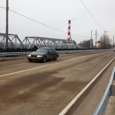 Мост на ул.Суворова в Калининграде открыли после капремонта