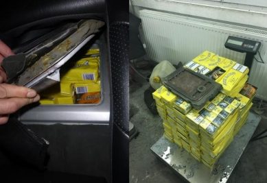 Литовец пытался тайком ввезти в Калининградскую область свыше 1000 пачек сигарет