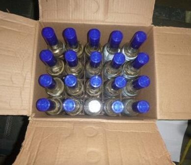 Две тонны водки пытались ввезти в Калининградскую область незаконно