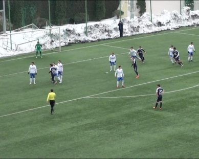 Калининградская «Балтика» провела товарищеский матч в Сочи