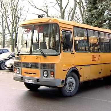 Школьный автопарк Калининградской области пополнился новыми автобусами