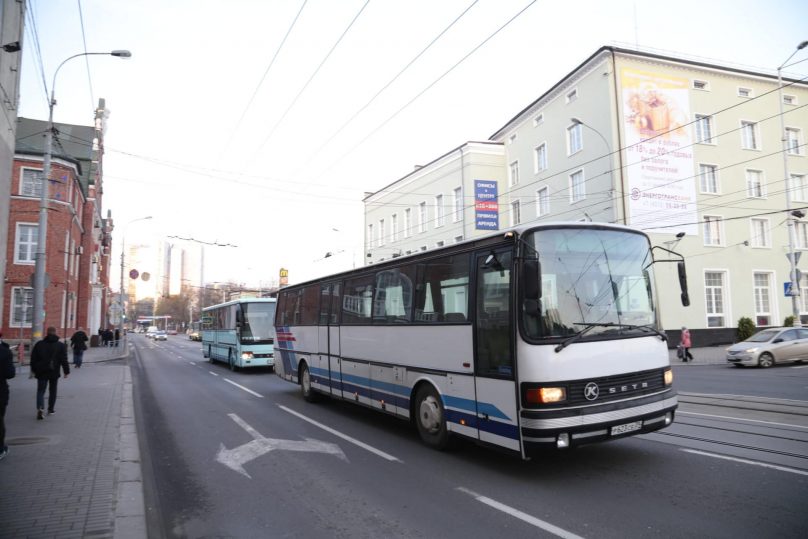 Калининградские автобусы изменят маршруты 9 мая