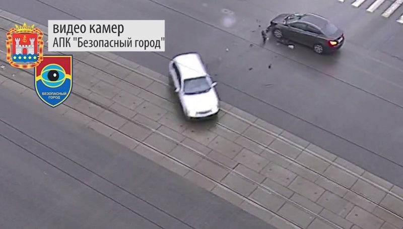 «Безопасный город» опубликовал новую подборку видео с ДТП на дорогах Калининграда