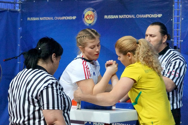 Калининградка завоевала серебро Чемпионата России по армспорту