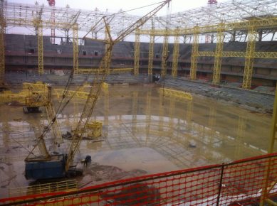 Газон нового калининградского стадиона уложат англичане