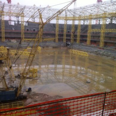 Газон нового калининградского стадиона уложат англичане