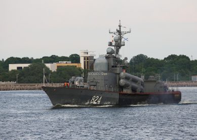 15 боевых кораблей приняли участие в стрельбах на Балтике