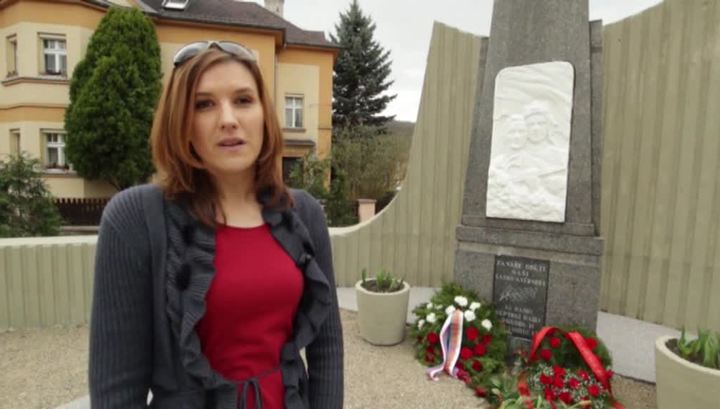 В Чехии местные жители отреставрировали и открыли памятник советским воинам-освободителям