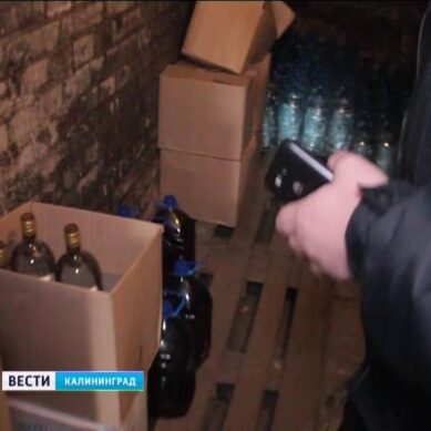 В Калининграде изъяли внушительную партию суррогатного алкоголя