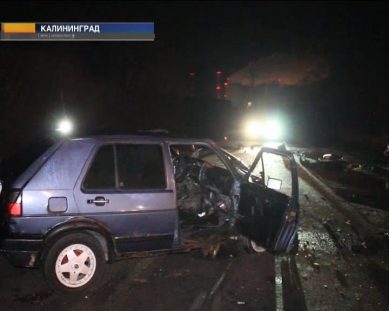 В Калининграде иномарка вылетела на встречную полосу, водитель погиб