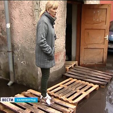 Обильные осадки вызвали частичные подтопления в Калининграде