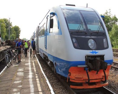 Пассажиры пригородных поездов смогут провозить велосипеды бесплатно