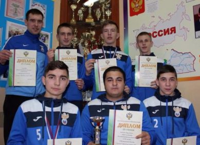 Калининградцы выиграли бронзу чемпионата РФ по адаптивному мини-футболу