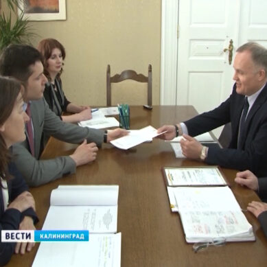 Антон Алиханов встретился с новым руководителем калининградского отделения посольства Белоруссии