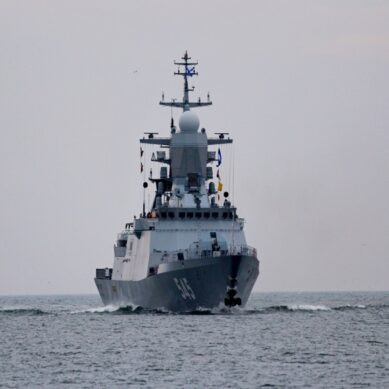 Отряд кораблей Балтийского флота завершил учения в Северном море