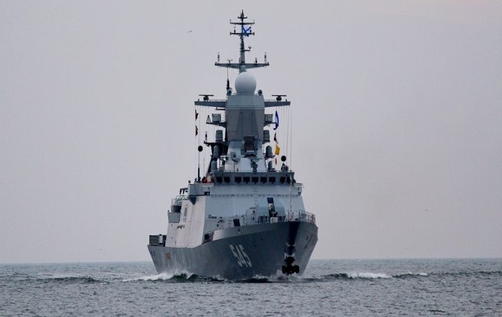 Отряд кораблей Балтийского флота завершил учения в Северном море