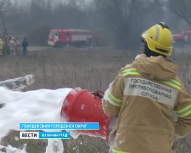 Пожарная дружина «Вести 39» приняла участие во всероссийских учениях МЧС
