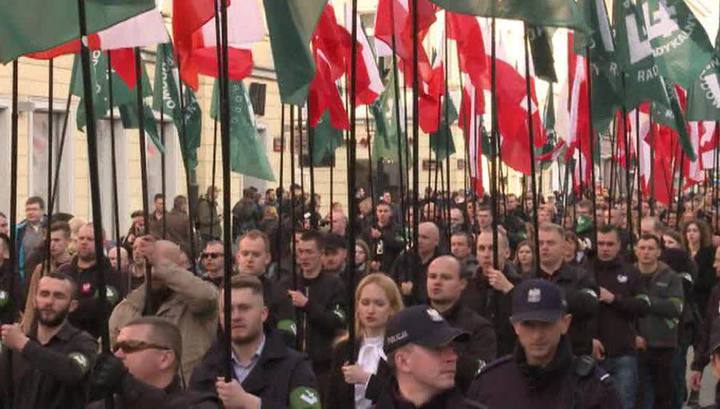 В Варшаве схлестнулись националисты и антифашисты