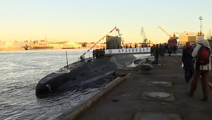 Субмарина «Краснодар» запустила крылатую ракету на Балтике