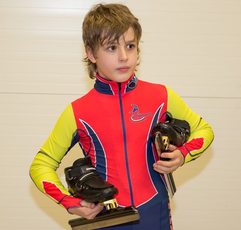 Юный конькобежец из Калининграда – бронзовый призер национального турнира по шорт-треку