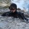 Советские водолазы ищут орудия убийств в озере Тильжа