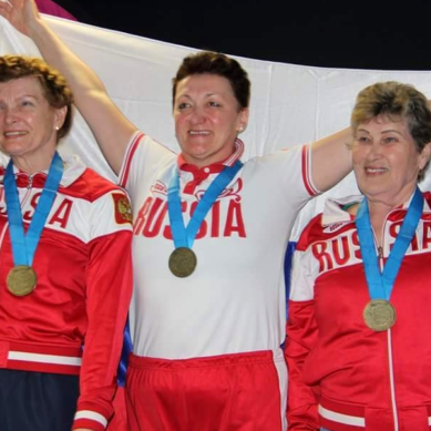 Калининградская пловчиха выиграла семь медалей Всемирных ветеранских игр