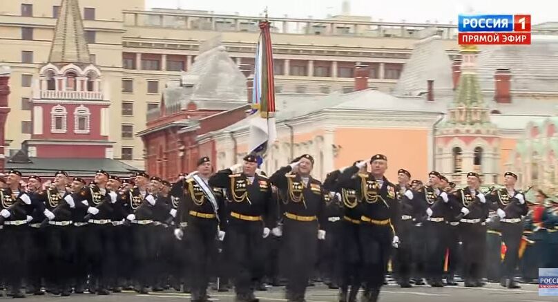 Морпехи Балтфлота вернулись в места дислокации после участия в параде на Красной площади