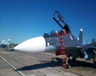 На Балтфлот прибыли новые истребители Су-30 СМ