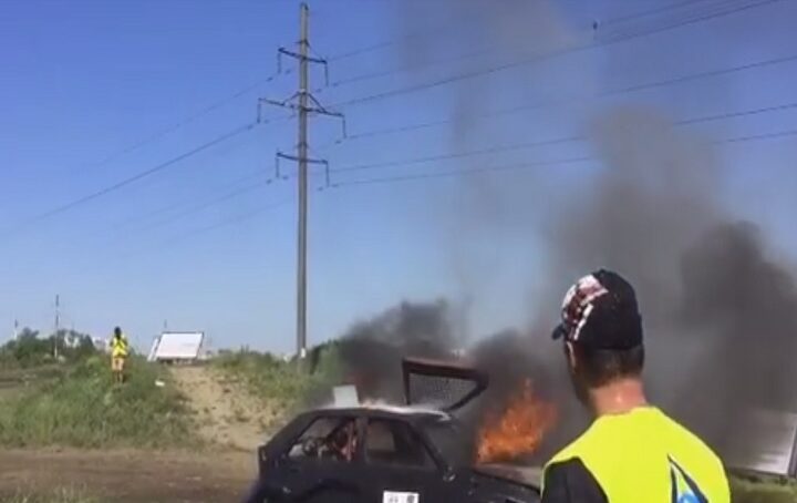 Гонки на выживание: машины переворачивались и горели