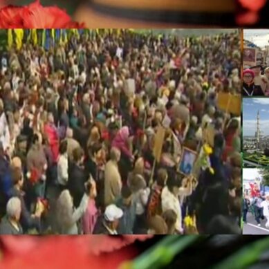 В акции «Бессмертный полк» в Киеве участвовали более 3000 человек