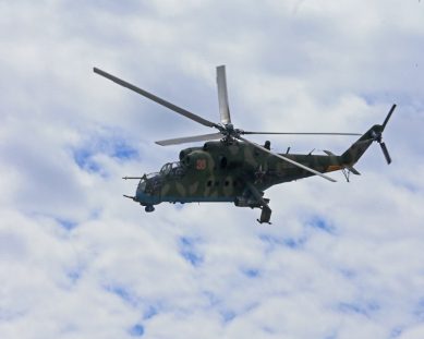 Вертолетчики Балтфлота уничтожили бронетехнику условного противника