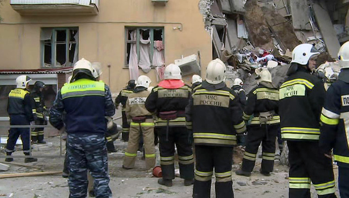 В Волгограде взрывом разрушило 16 квартир
